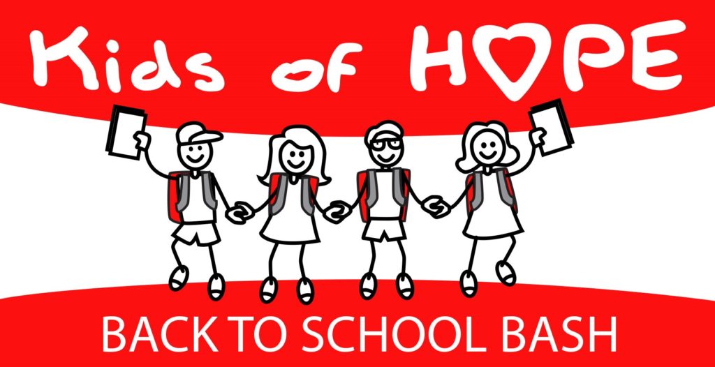 Summer 2019 Kids of Hope Back to School Bash